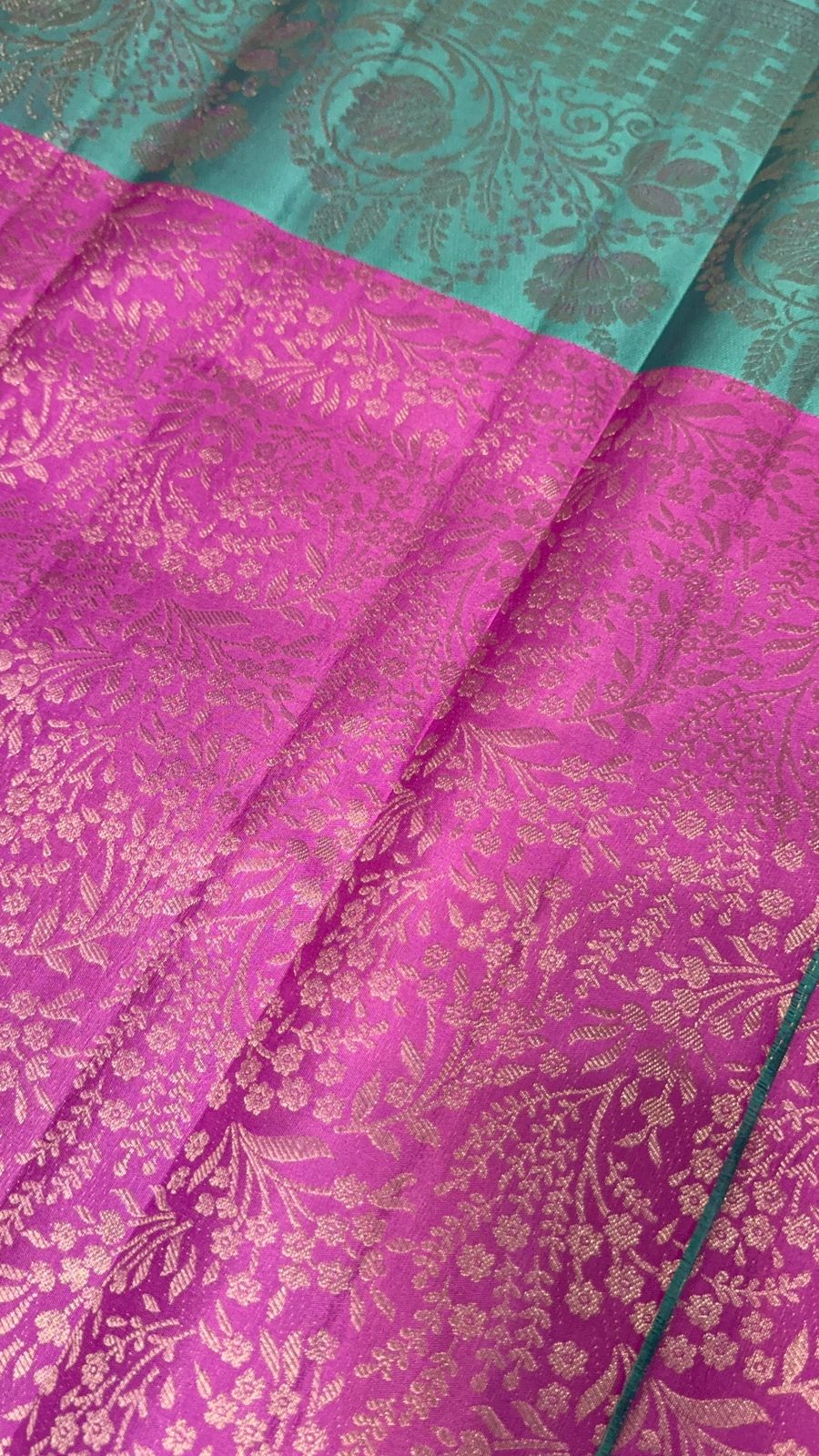 Pure zari handloom Kanjeevaram silk mark certified saree - Kanjeevaram Silk Mandir