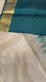 Pure Zari handloom Kanjeevaram silk mark certified saree - Kanjeevaram Silk Mandir