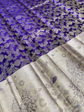Pure Zari Handloom Kanjeevaram Silk Mark Certified Saree - Kanjeevaram Silk Mandir