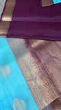 Pure Zari handloom Kanjeevaram silk mark certified saree - Kanjeevaram Silk Mandir
