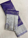 Pure Zari Handloom Kanjeevaram Silk Mark Certified Saree - Kanjeevaram Silk Mandir