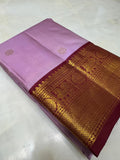 Pure zari handloom Kanjeevaram silk mark certified saree - Kanjeevaram Silk Mandir