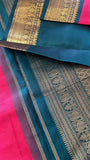 Pure Zari handloom Kanjeevaram silk mark certified saree - Kanjeevaram Silk Mandir