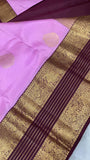 Pure Zari handloom Kanjeevaram silk mark certified saree - Kanjeevaram Silk Mandir