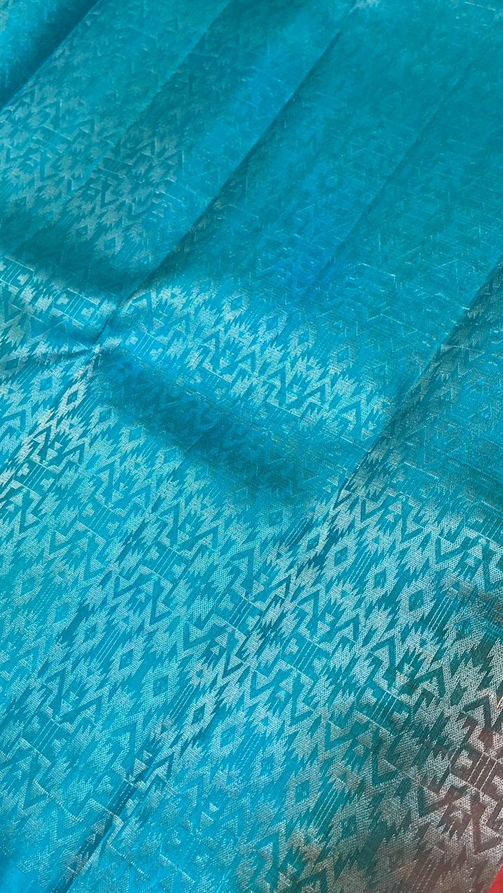 Pure Zari handloom Kanjeevaram silk mark certified saree - Kanjeevaram Silk Mandir