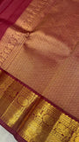 Pure zari handloom Kanjeevaram silk mark certified saree - Kanjeevaram Silk Mandir