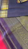 Pure zari handloom Kanjeevaram silk mark certified saree - Kanjeevaram Silk Mandir