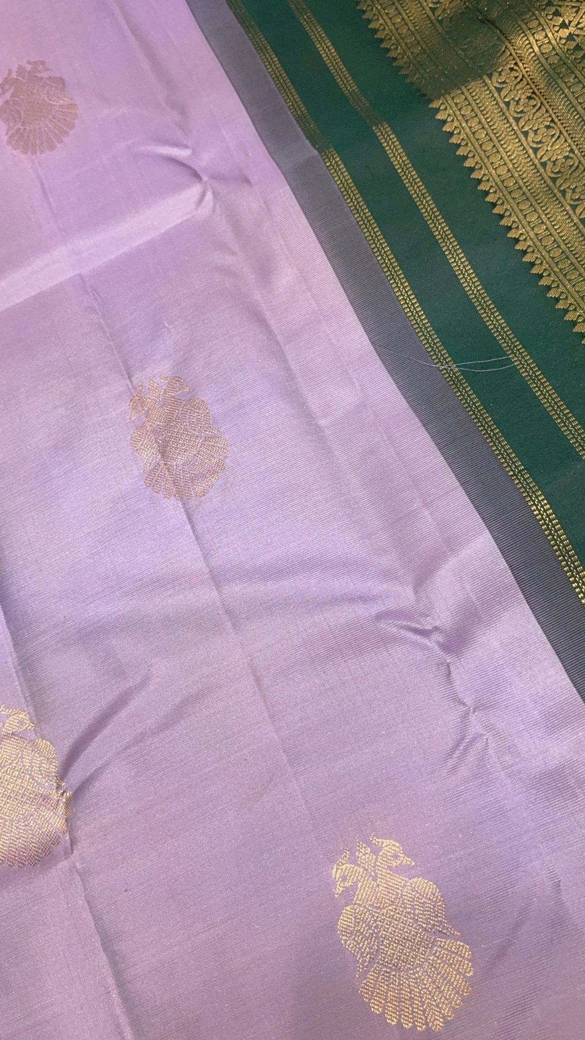 Pure zari handloom Kanjeevaram silk mark certified saree - Kanjeevaram Silk Mandir