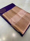 Pure Zari handloom Kanjeevaram silk mark certified saree - Kanjeevaram Silk Mandir