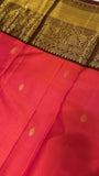 Pure Zari handloom Kanjeevaram silk mark certified saree - Kanjeevaram Silk Mandir