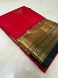 Pure zari handloom Kanjeevaram silk mark certified saree - Kanjeevaram Silk Mandir