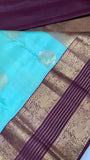 Pure Zari handloom Kanjeevaram silk mark certified saree - Kanjeevaram Silk Mandir