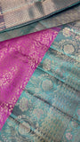 Pure zari handloom Kanjeevaram silk mark certified saree - Kanjeevaram Silk Mandir