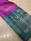 Pure zari handloom Kanjeevaram silk mark certified saree - Kanjeevaram Silk Mandir