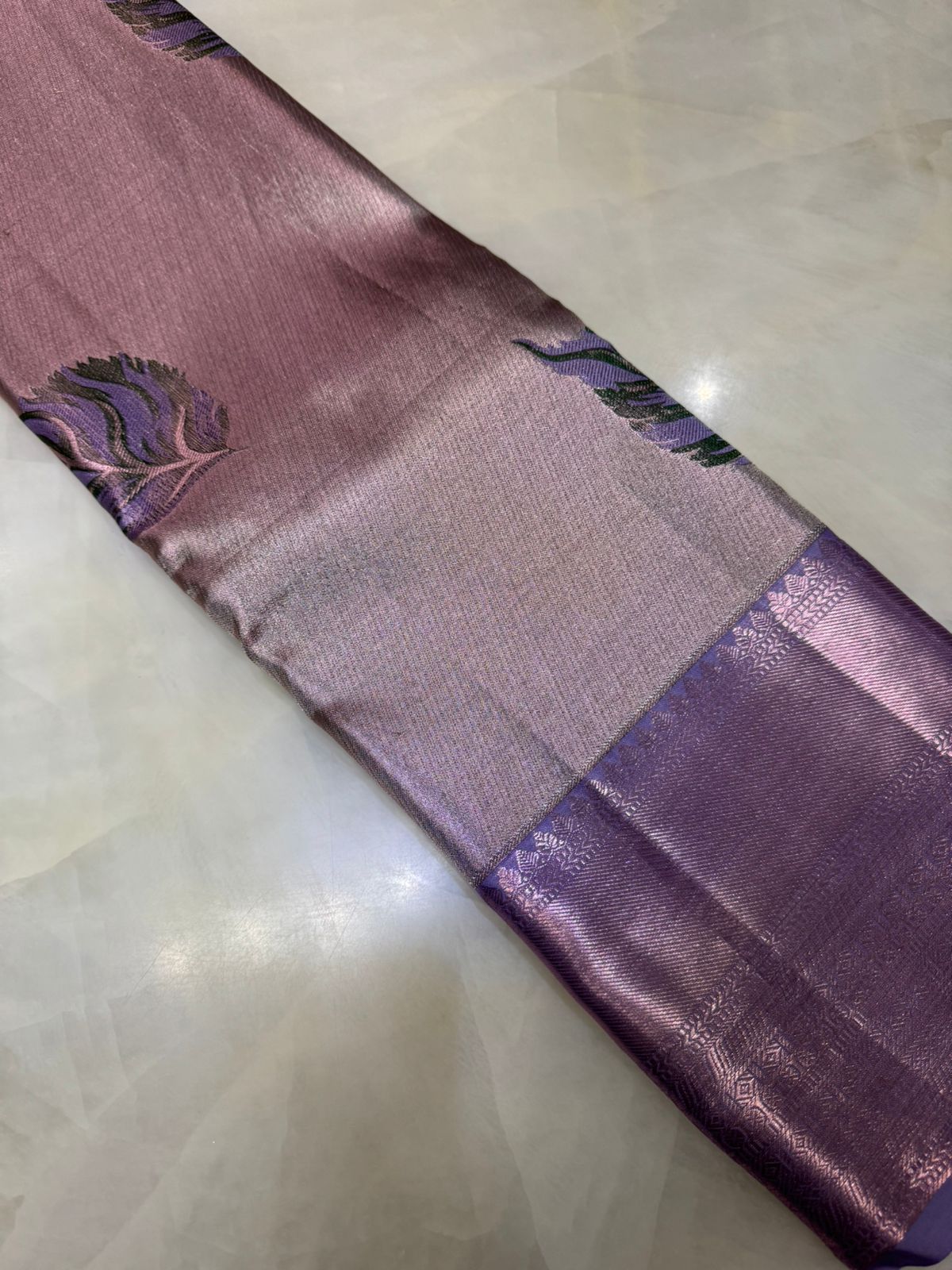 Pure Zari handloom meenakari Kanjeevaram silk mark certified saree - Kanjeevaram Silk Mandir