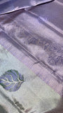 Pure Zari handloom meenakari Kanjeevaram silk mark certified saree - Kanjeevaram Silk Mandir