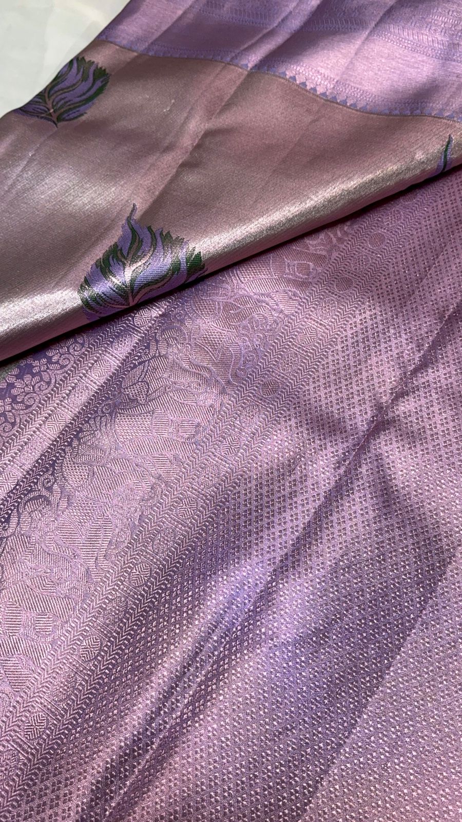 Pure Zari handloom meenakari Kanjeevaram silk mark certified saree - Kanjeevaram Silk Mandir