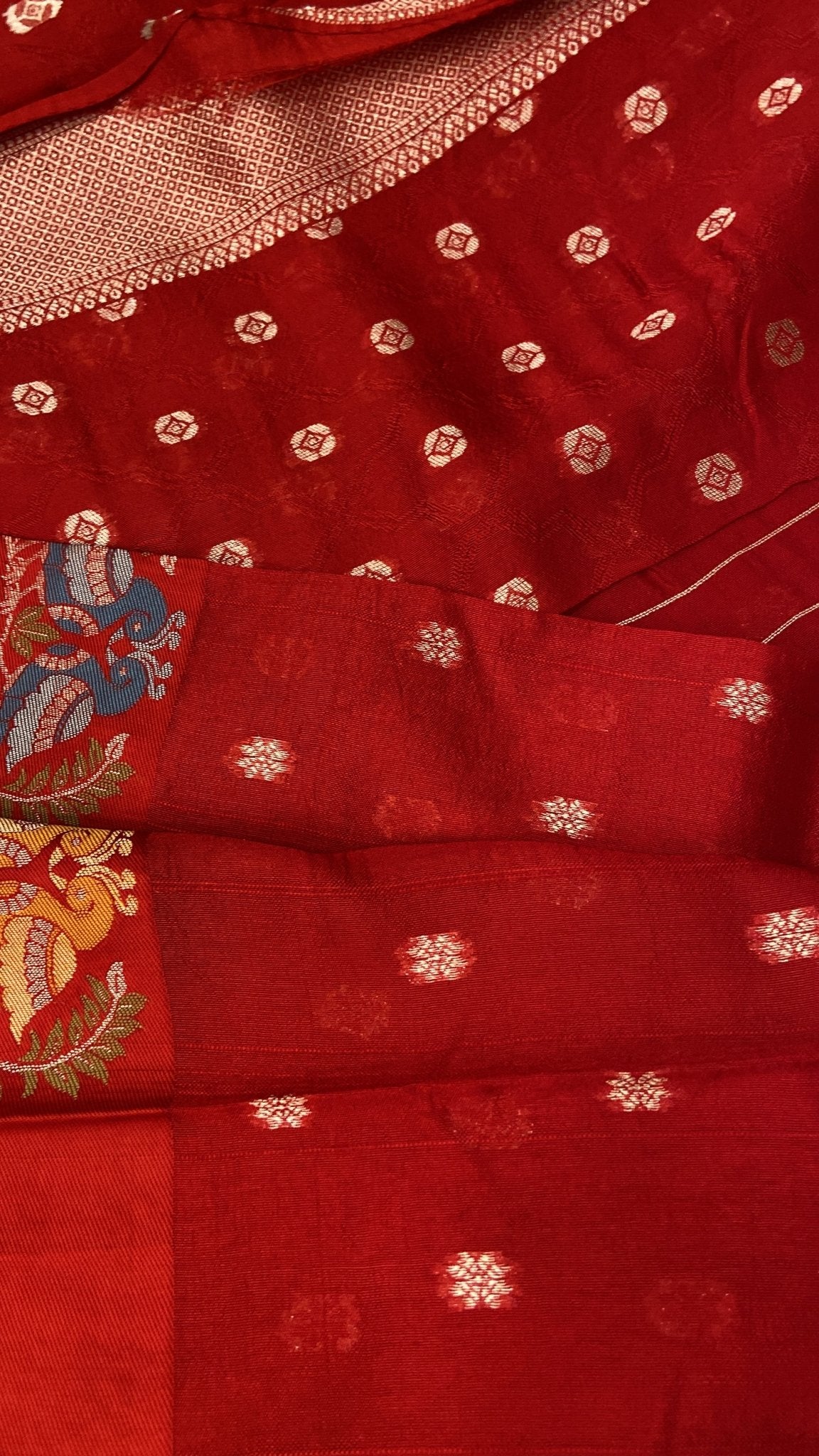 Raw Mango Silk Saree - Kanjeevaram Silk Mandir