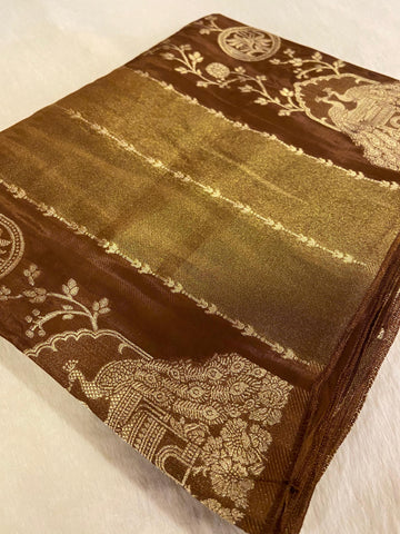 Pure Chinnon Saree