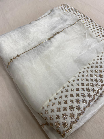 Pure Chinnon Saree