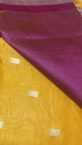 Tussar silk saree