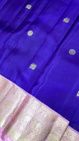 Half mix Kanjeevaram silk saree