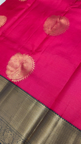 Pure Kanjeevaram silk mark certified saree