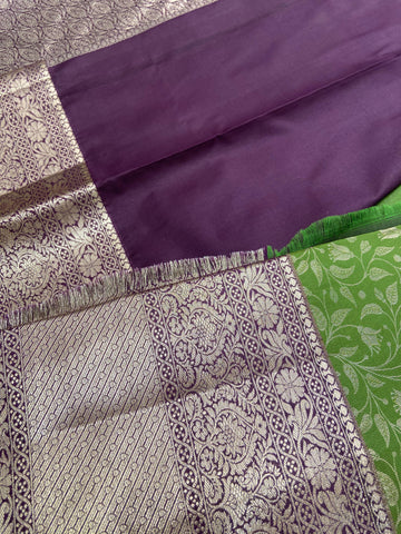 Premium Bridal Semi Kanchipuram Silk Saree