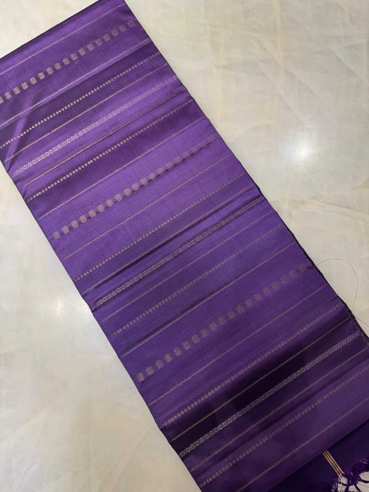 Pure handloom Kanjeevaram soft silk mark certified saree
