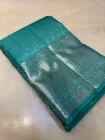Pure 1G zari handloom Kanjeevaram silk mark certified saree