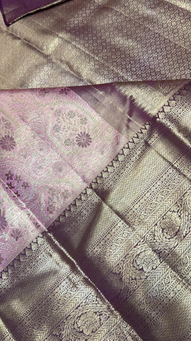 Pure Kanjeevaram Silk Mark Certified Saree