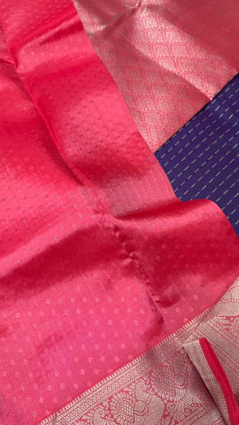 Half Mix Kanjeevaram Silk Saree