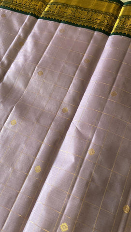 Pure zari handloom Kanjeevaram silk mark certified saree