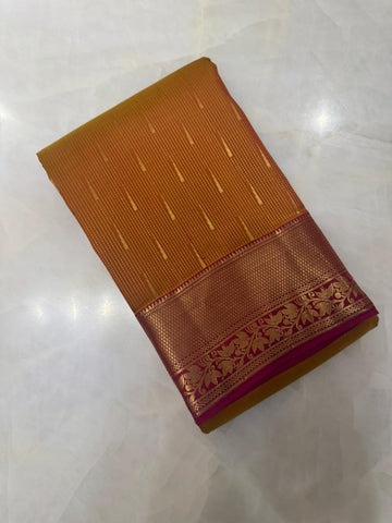Half Mix Kanjeevaram Silk Saree