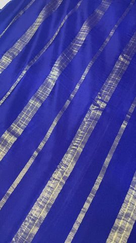 Pure crepe mysore silk saree silk mark certified 100 GSM
