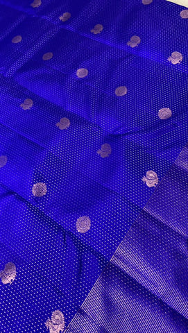 Pure zari handloom Kanjeevaram silk mark certified saree