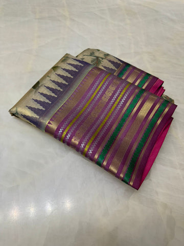 Semi Kanchipuram silk saree