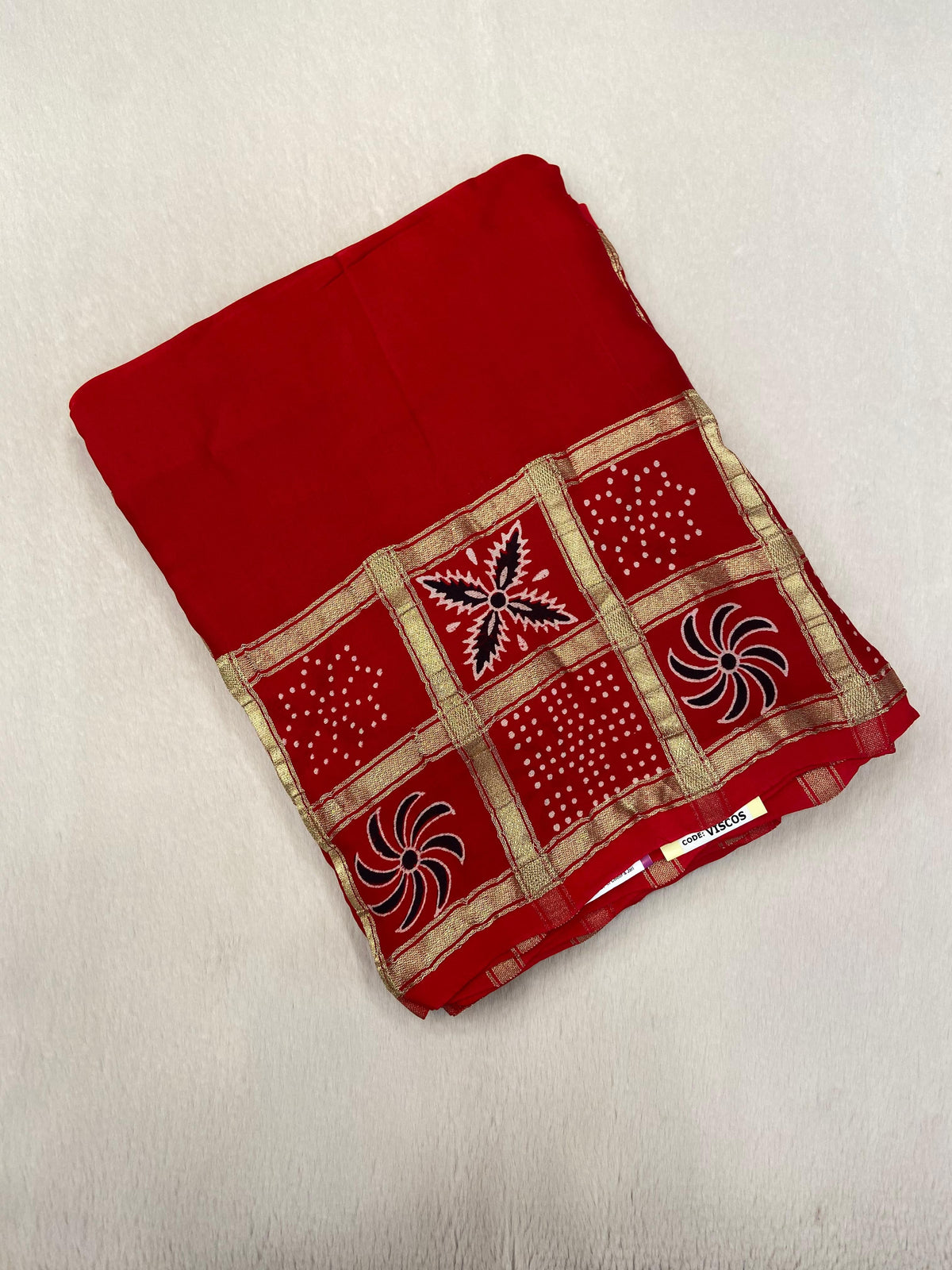 Pure Gajji modal silk saree