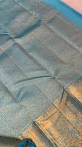 Pure 1G zari handloom Kanjeevaram silk mark certified saree