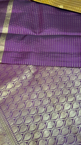 Pure Kanjeevaram silk mark certified saree