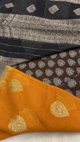 Semi Banarasi Georgette