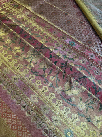 ‘The Kanakavalli’ Kanjeevaram - Pure 2G zari handloom Kanjeevaram silk mark certified saree