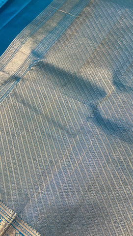 Pure Zari handloom Kanjeevaram silk mark certified saree