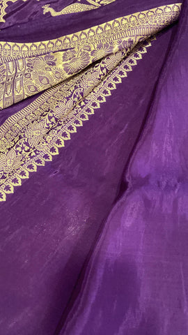Pure Chinnon Saree