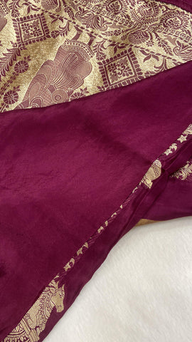 Premium Viscose Silk Saree 🤎