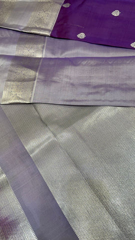 Half mix Kanjeevaram silk saree