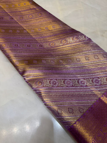 Pure zari handloom kanjeevaram silk mark certified saree