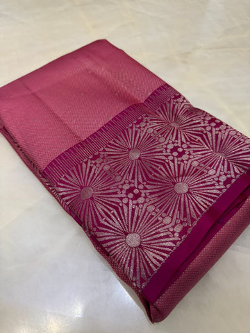 Half mix Kanjeevaram silk saree