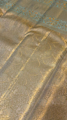 Pure Kanjeevaram silk mark certified saree