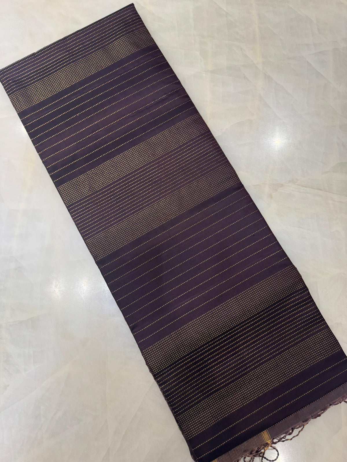 Pure handloom Kanjeevaram soft silk mark certified saree